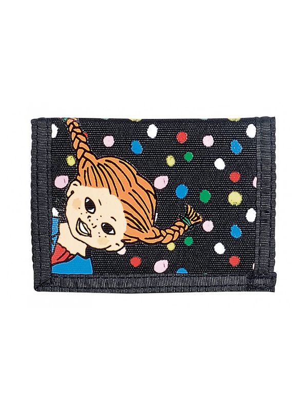 Wallet Pippi Longstocking Black