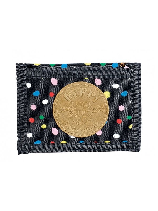 Wallet Pippi Longstocking Black