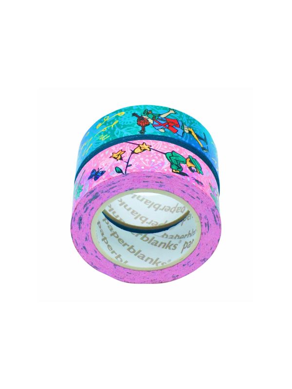 Washi tape Pippi Longstocking - Pink / Blue