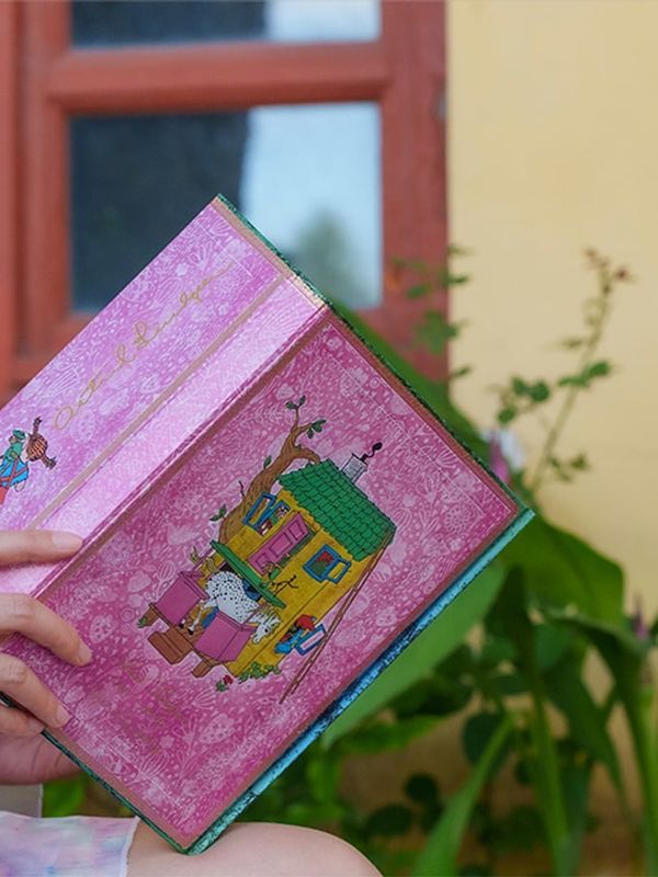 Notebook Pippi Longstocking 23x18 cm - Pink