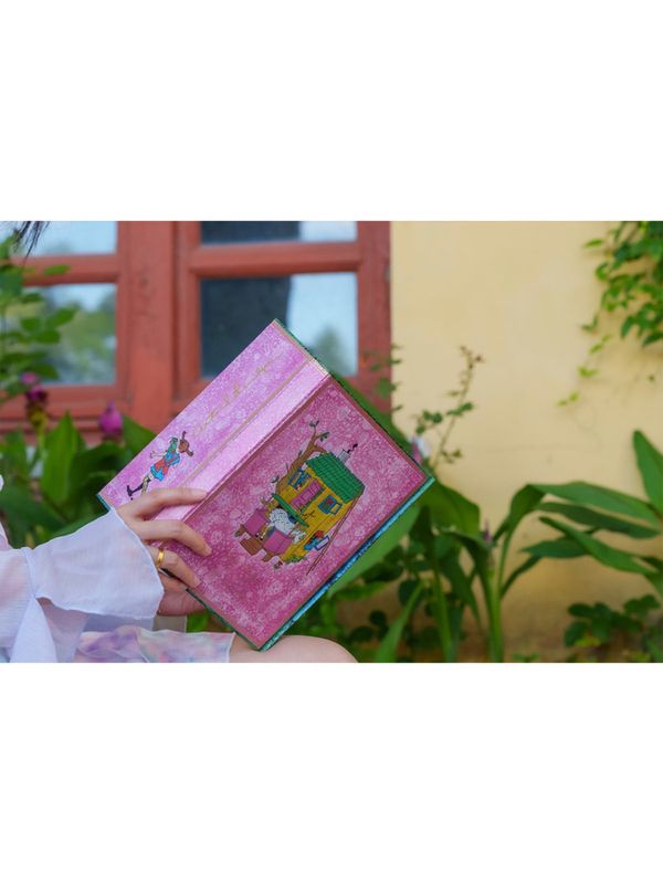 Notebook Pippi Longstocking 18x12,5 cm - Pink