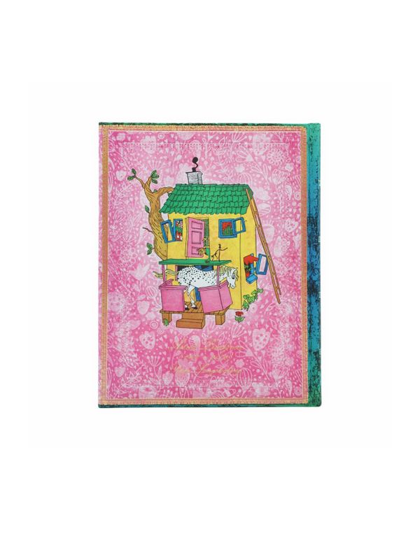 Notebook Pippi Longstocking 18x12,5 cm - Pink