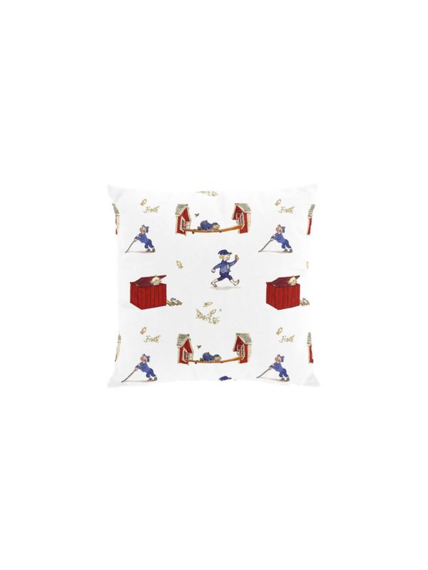 Kuddfodral Emil i Lönneberga Hyss - Vit