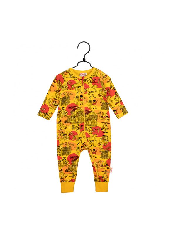 Pyjamas Pippi Longstocking,baby - Yellow