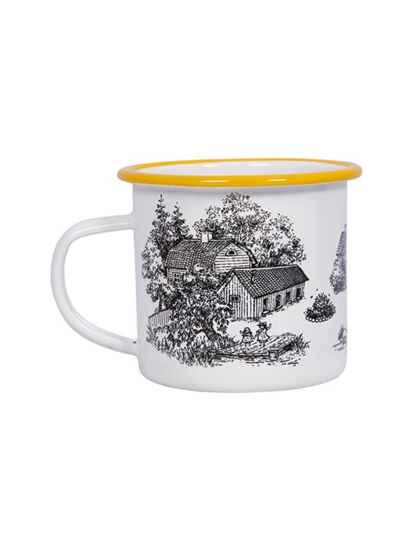 Emaljmugg Madicken - 3,5 dl