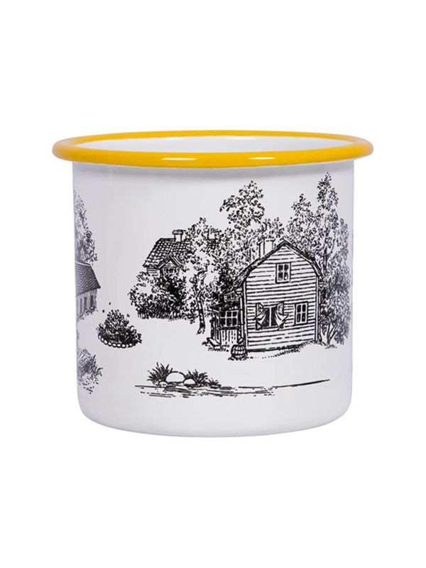 Emaljmugg Madicken - 3,5 dl