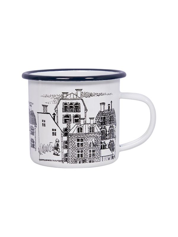 Enamel mug Karlsson on the Roof - 3,5 dl