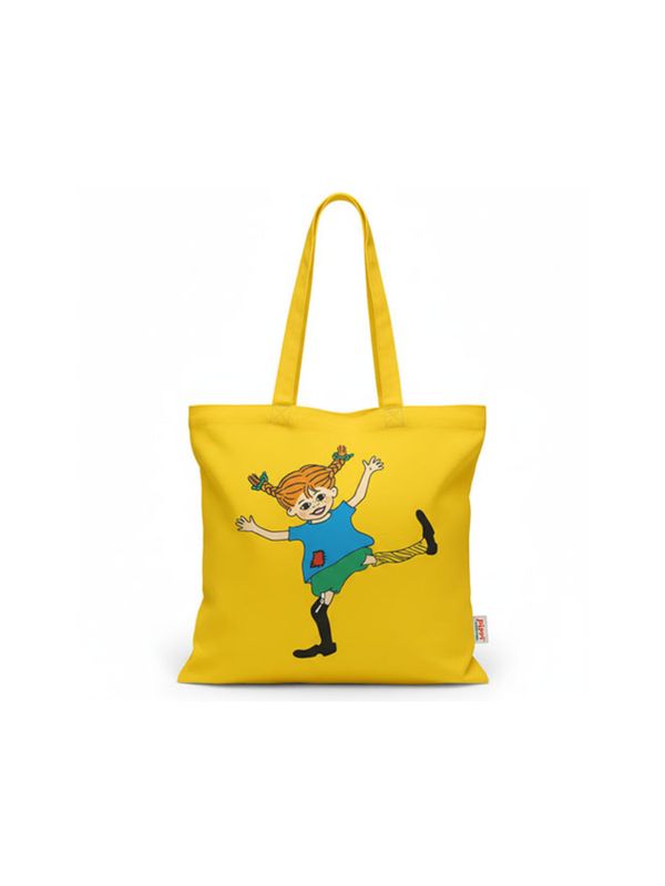 Totebag Pippi Longstocking - Yellow