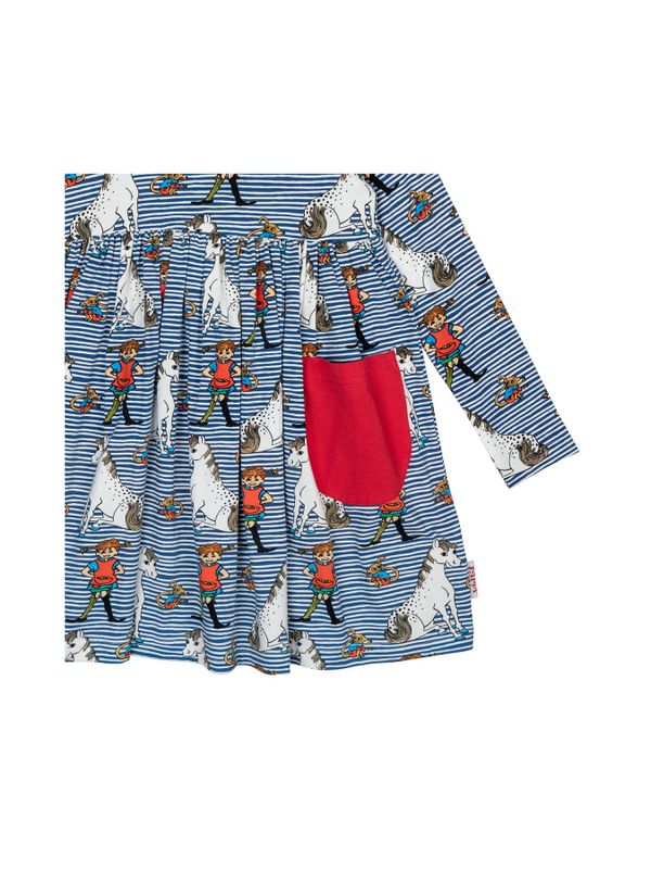 Klänning Pippi Långstrump - Blå