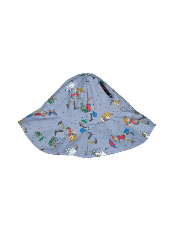 Rain hat Pippi Longstocking - Denim blue