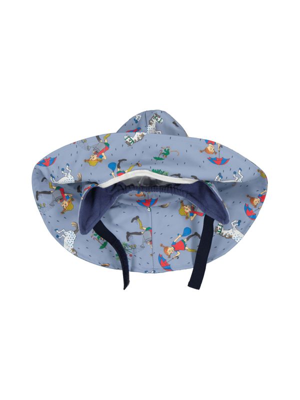 Rain hat Pippi Longstocking - Denim blue