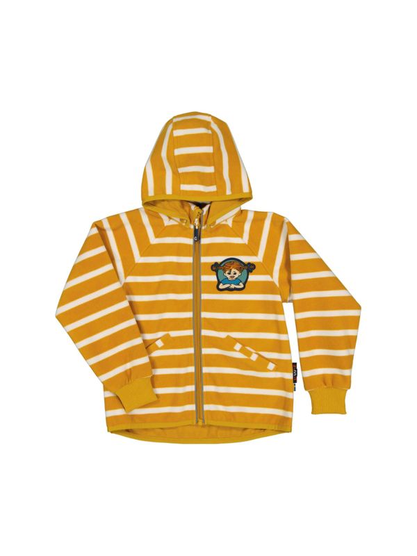Wind fleece jacket Pippi Longstocking - Yellow