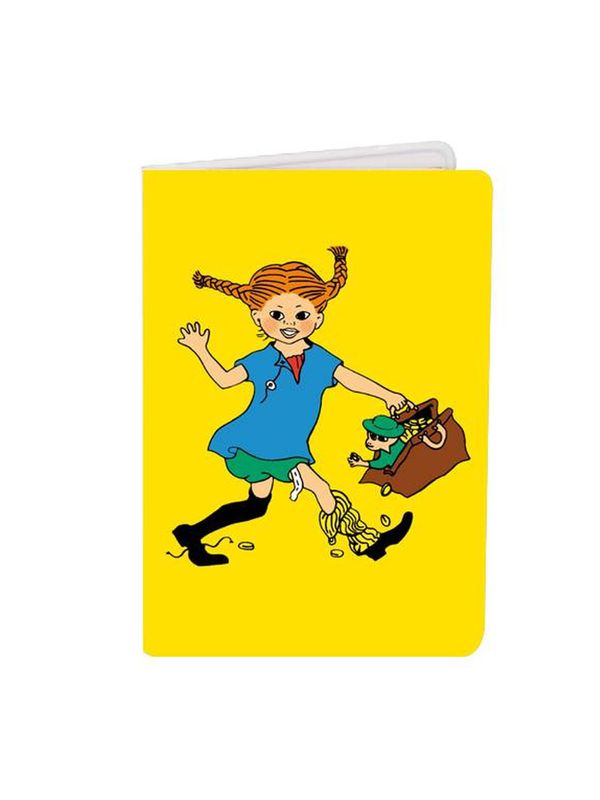 Cardholder Pippi Longstocking Yellow