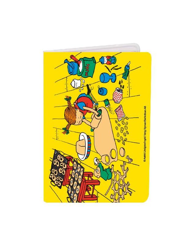 Cardholder Pippi Longstocking Yellow