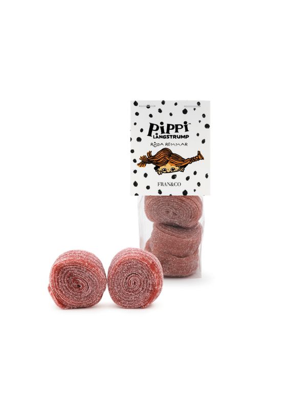 Pippi Långstrumps röda remmar