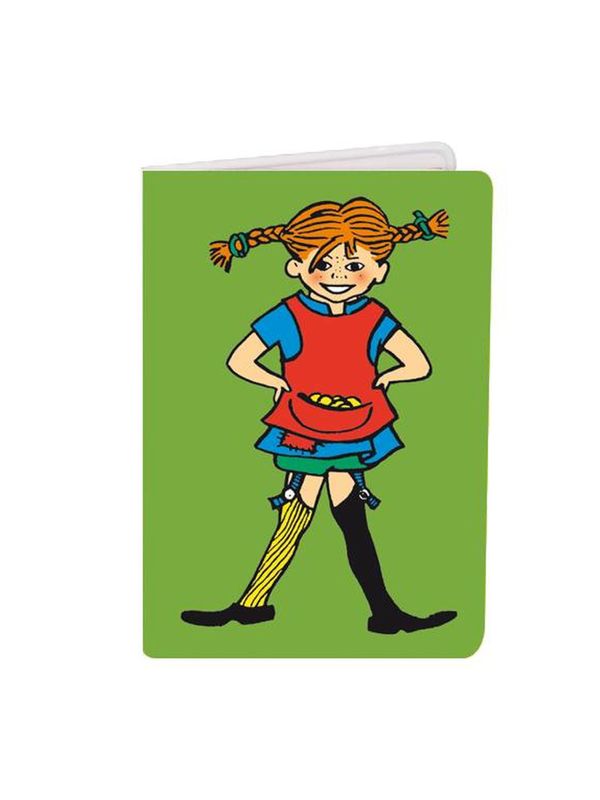 Cardholder Pippi Longstocking Green