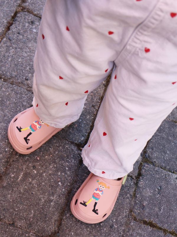 Clogs Pippi Longstocking - Pink