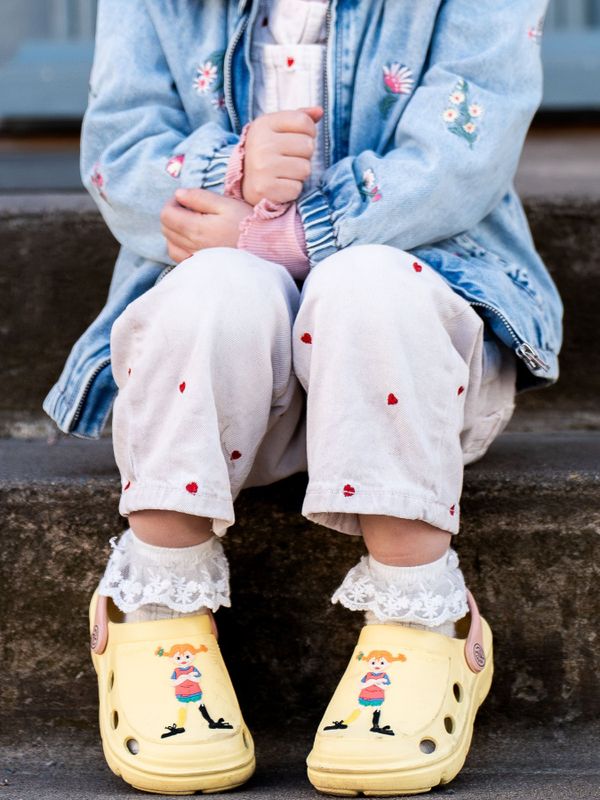Clogs Pippi Longstocking - Yellow