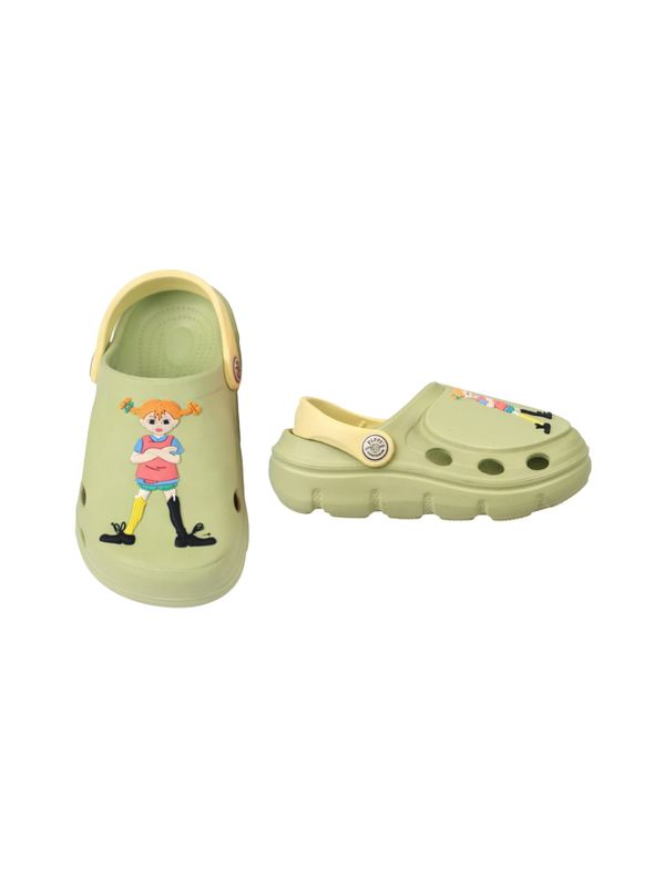 Clogs Pippi Longstocking - Green