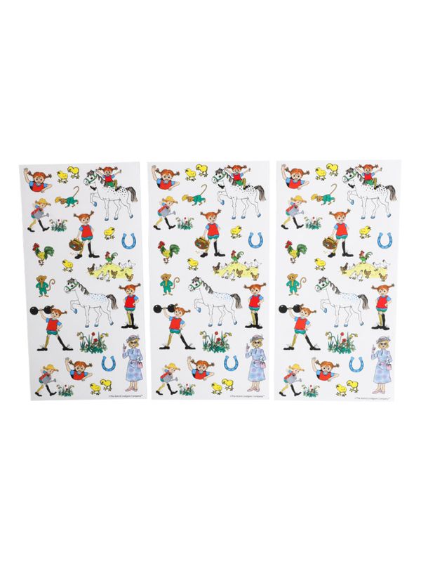 Klistermärken Påsk Pippi Långstrump & hennes vänner