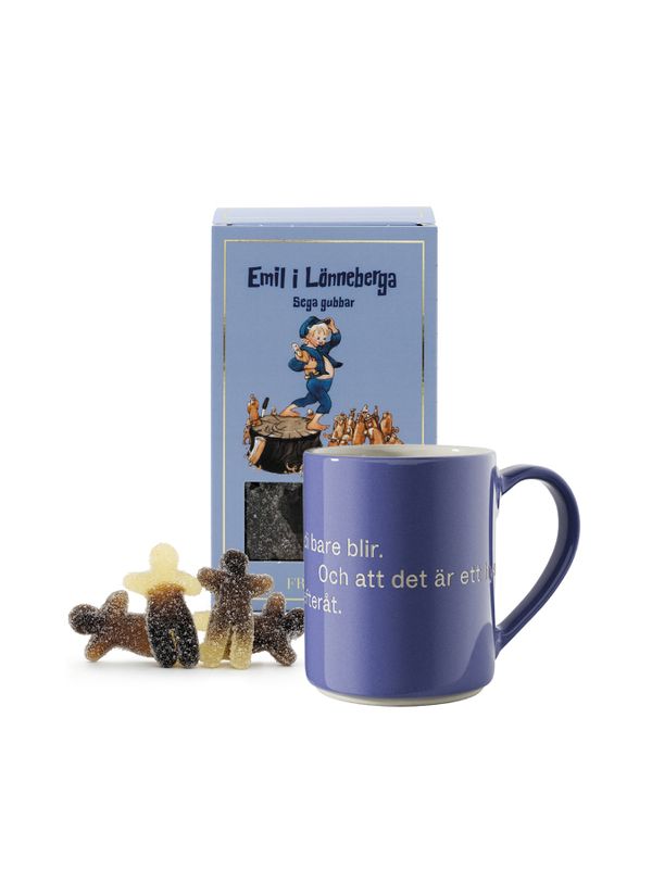 Presentkit Mugg & Godis - Emil i Lönneberga