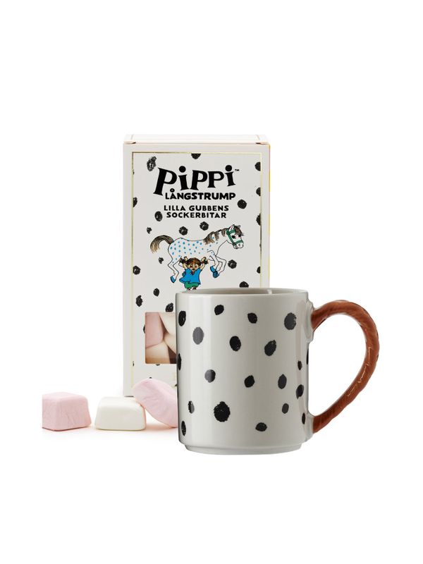 Presentkit Mugg & Godis - Pippi Långstrump - Lilla Gubben