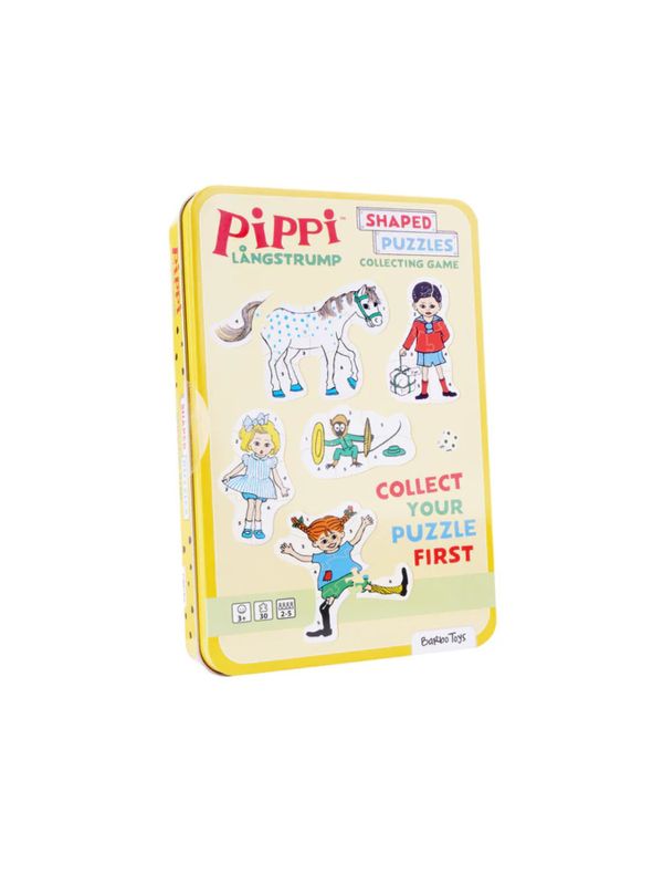 Puzzle Game in Tin box Pippi Longstocking