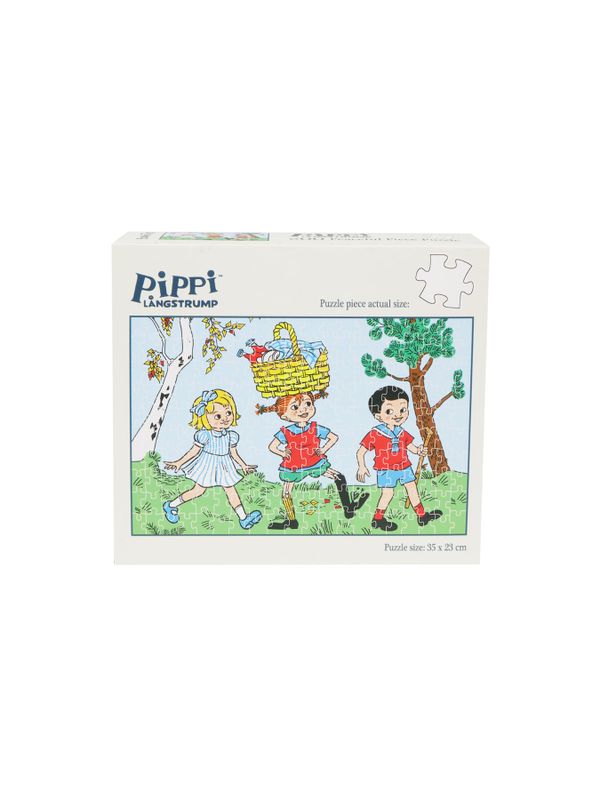 Puzzle Pippi Longstocking, Tommy & Annika - 200 pieces