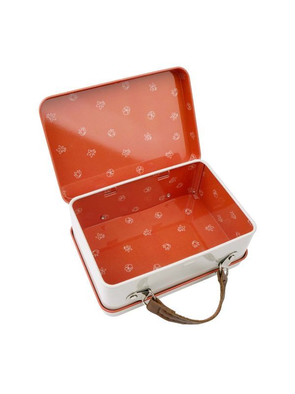 Small tin box Pippi Longstocking picnic - White