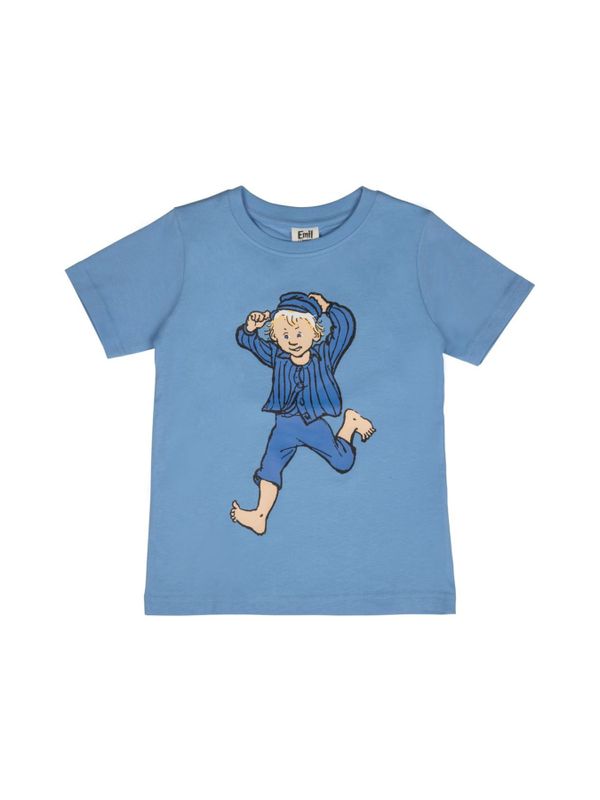 T-Shirt Michel aus Lönneberga Lustig – Blau