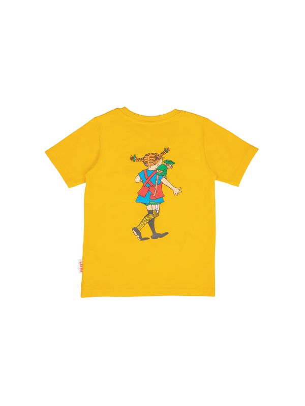 T-shirt Pippi Långstrump & Herr Nilsson - Gul