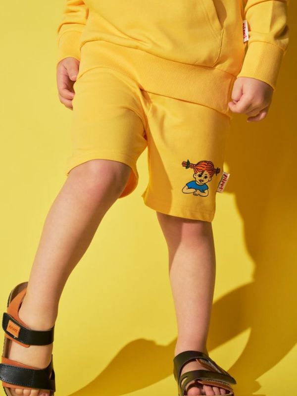 Shorts Pippi Långstrump - Gul