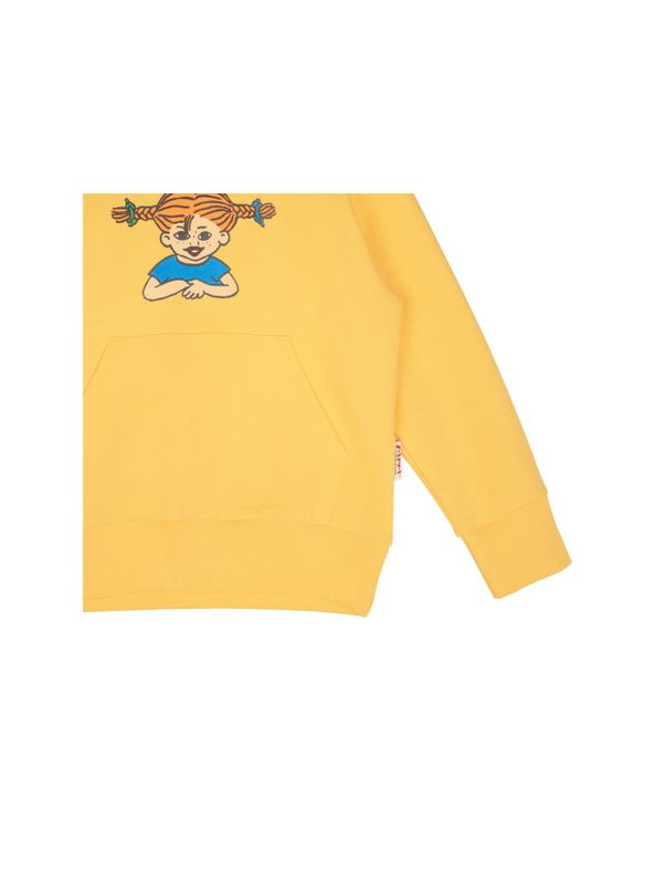 Hoodie Pippi Långstrump - Gul