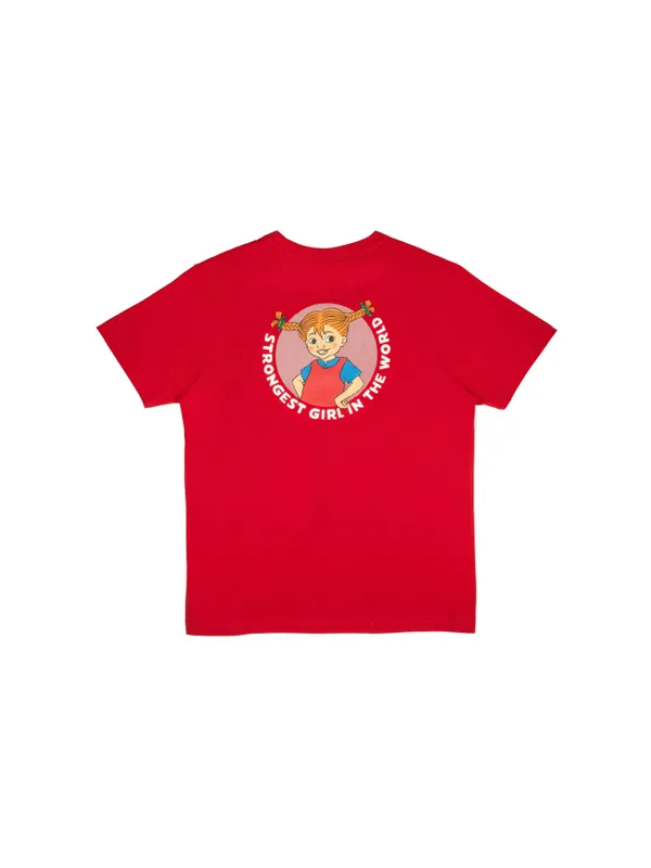 T-shirt Pippi Longstocking Strongest girl in the World - Adult