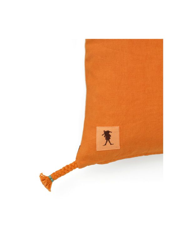 Kissenbezug Pippi Langstrumpf Zöpfe & Punkte – 50 x 50 cm