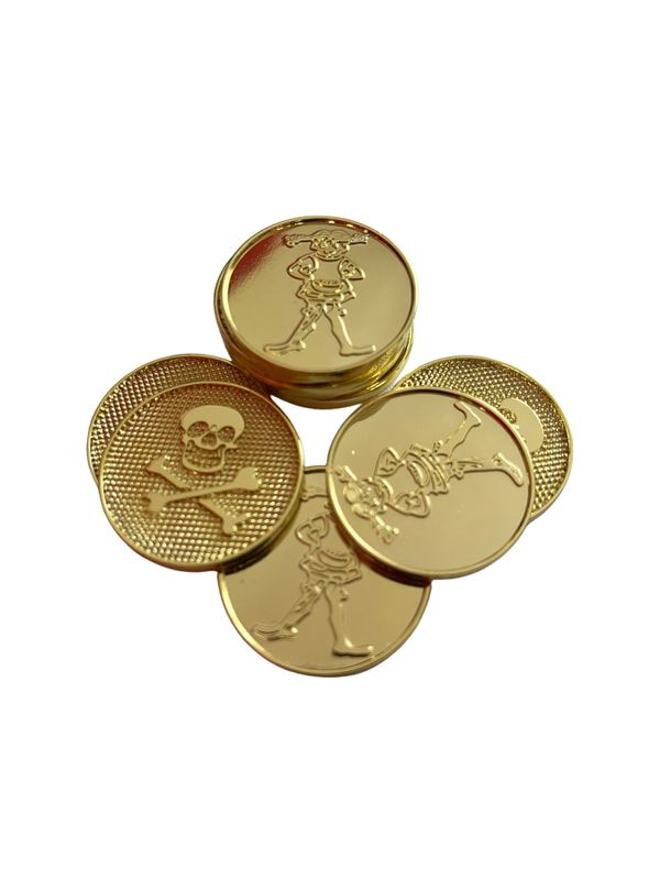 10 pcs Pippi Longstocking Gold coin