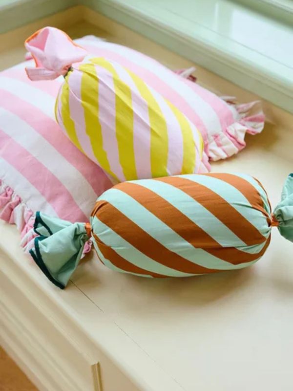 Kudde Pippi Långstrump Godis - Grön