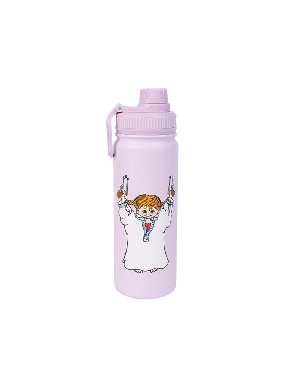 Thermosflasche Pippi Langstrumpf im Nachthemd Lila – 550 ml