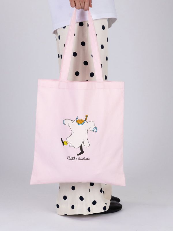 Totebag Pippi Longstocking Nightgown - Pink