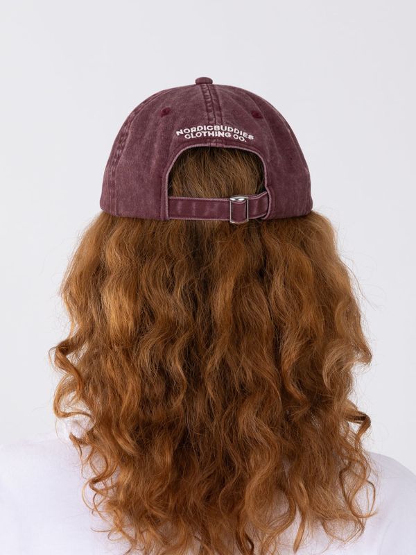 Cap Pippi Peekaboo Adults - Burgundy