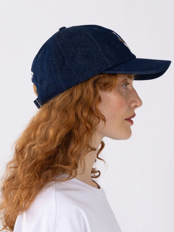 Cap Pippi Langstrumpf Jeans Dunkelblau – Erwachsene