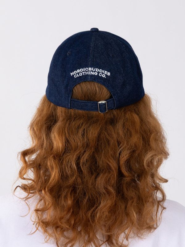 Cap Pippi Langstrumpf Jeans Dunkelblau – Erwachsene
