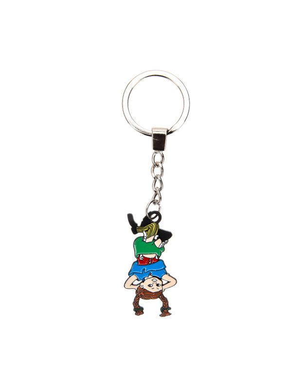 Keychain Pippi Longstocking Upside down