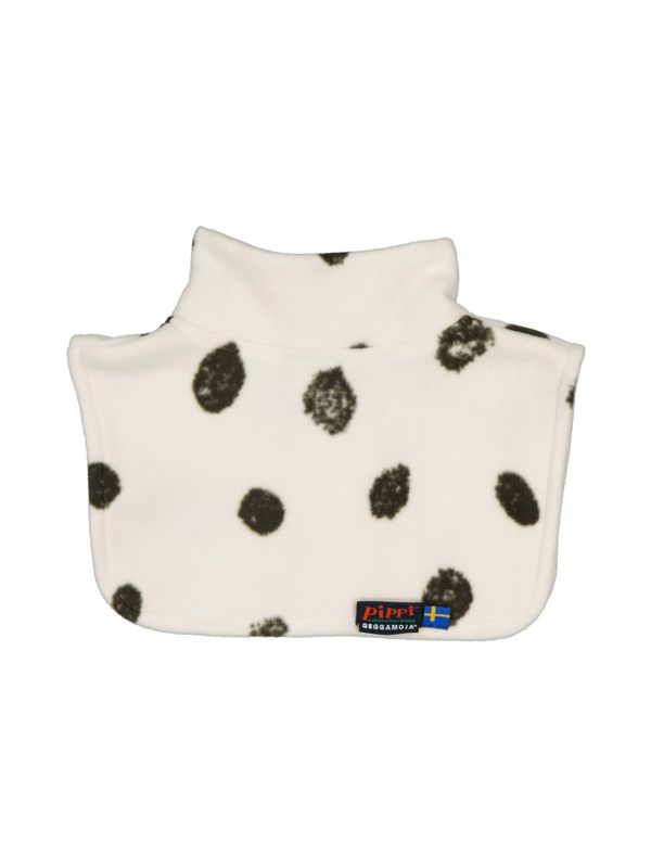 Fleece neck warmer Pippi Longstocking - White