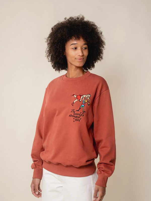 Sweater Pippi Longstocking The World's Strongest Girl - Adult