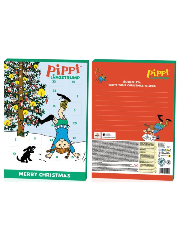 Chocolate calendar Pippi Longstocking