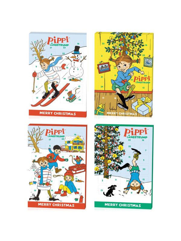 Chocolate calendar Pippi Longstocking