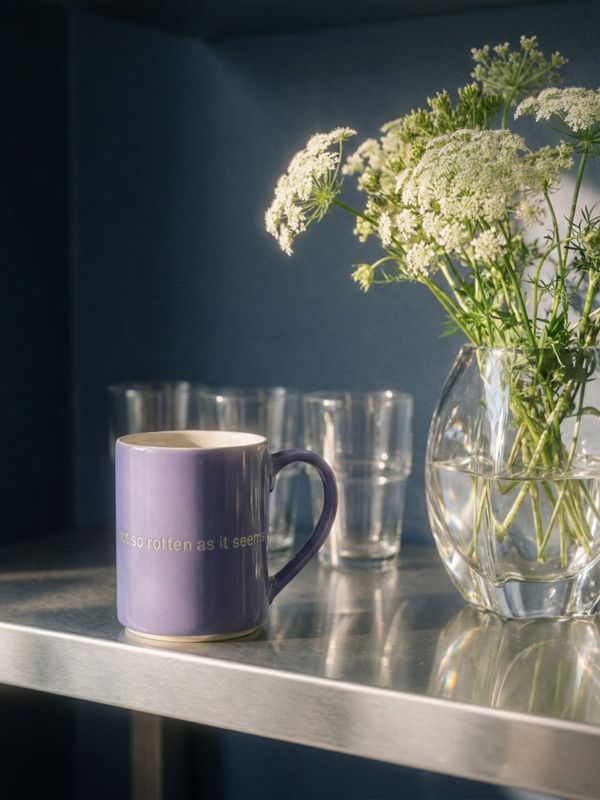 Zitat-Tasse - Life is not so rotten as it seems