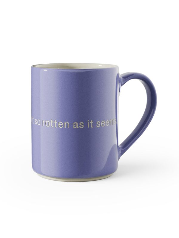 Zitat-Tasse - Life is not so rotten as it seems