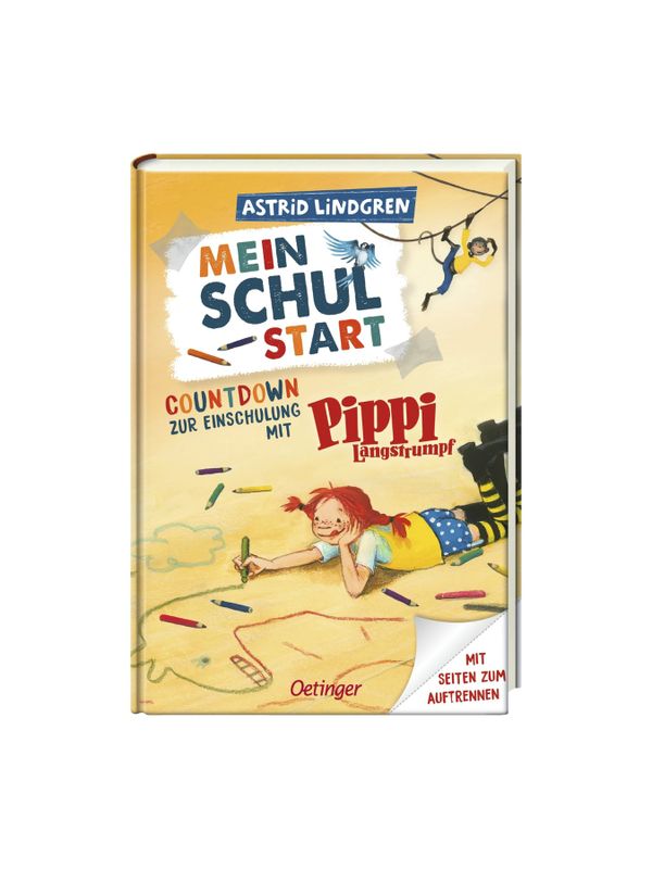 Mein Schulstart. Countdown zur Einschulung mit Pippi Langstrumpf (german)